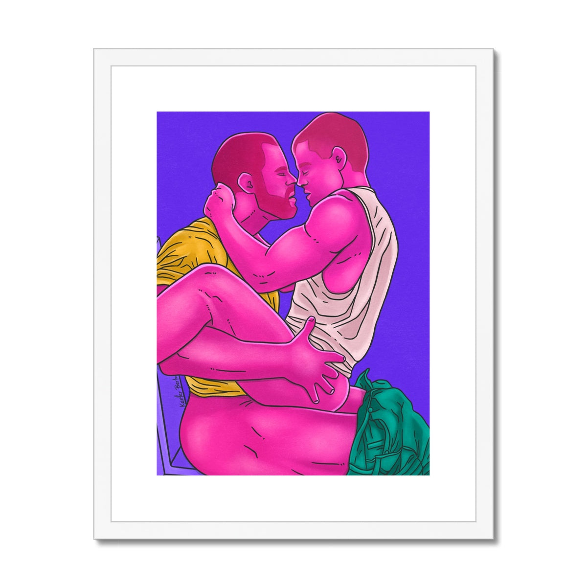 Ooh...Daddy Framed Print