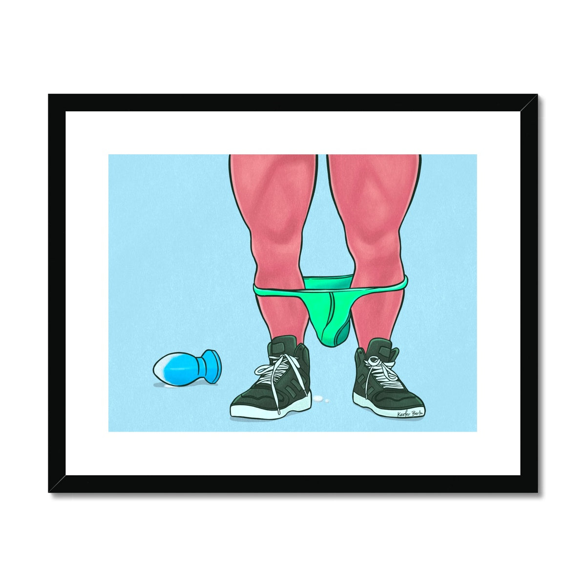 Unplugged Framed Print