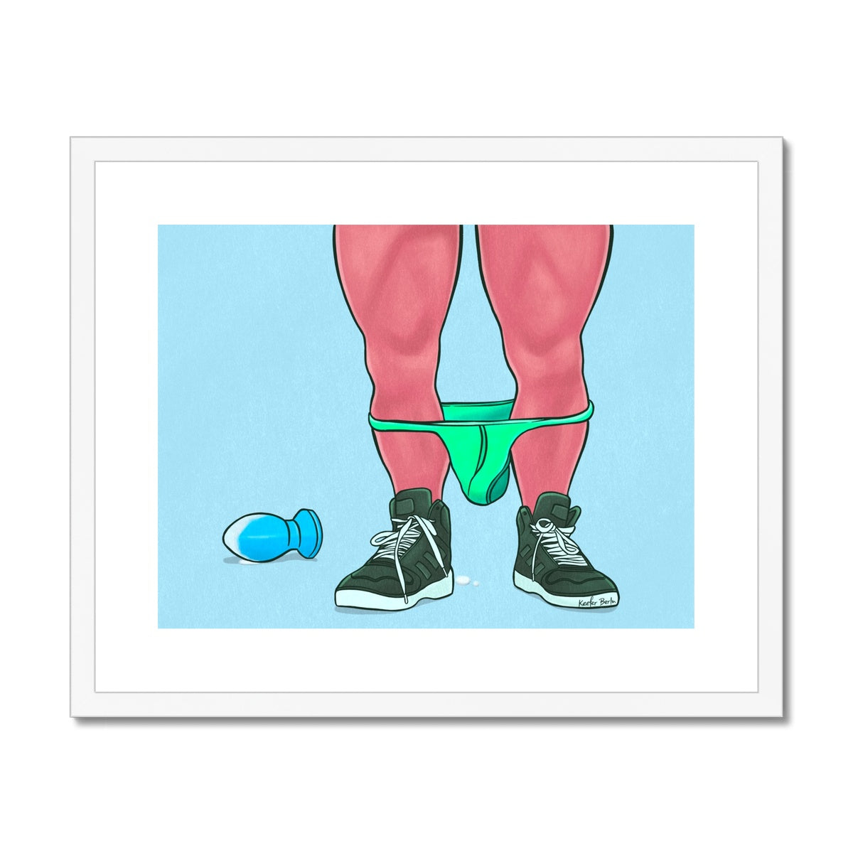 Unplugged Framed Print