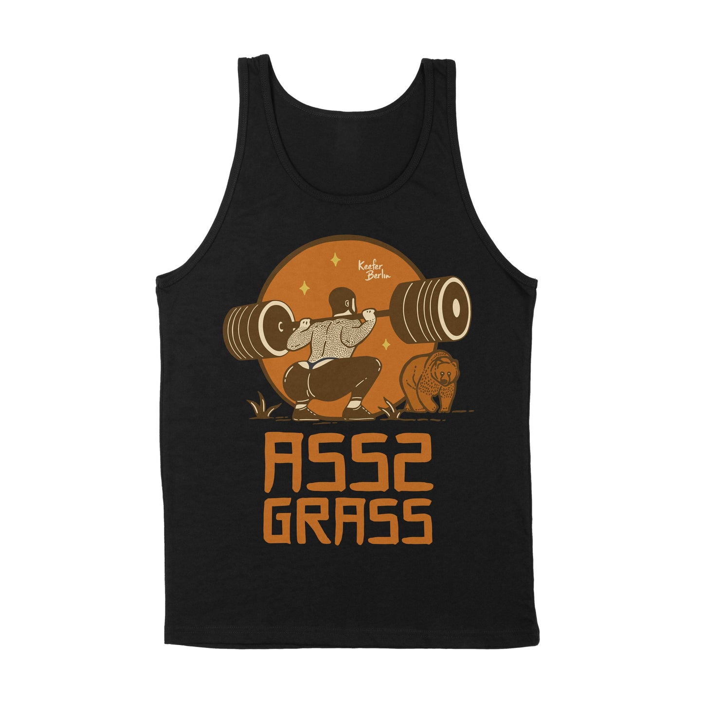 Ass 2 Grass (Bear Edition) Tank Top