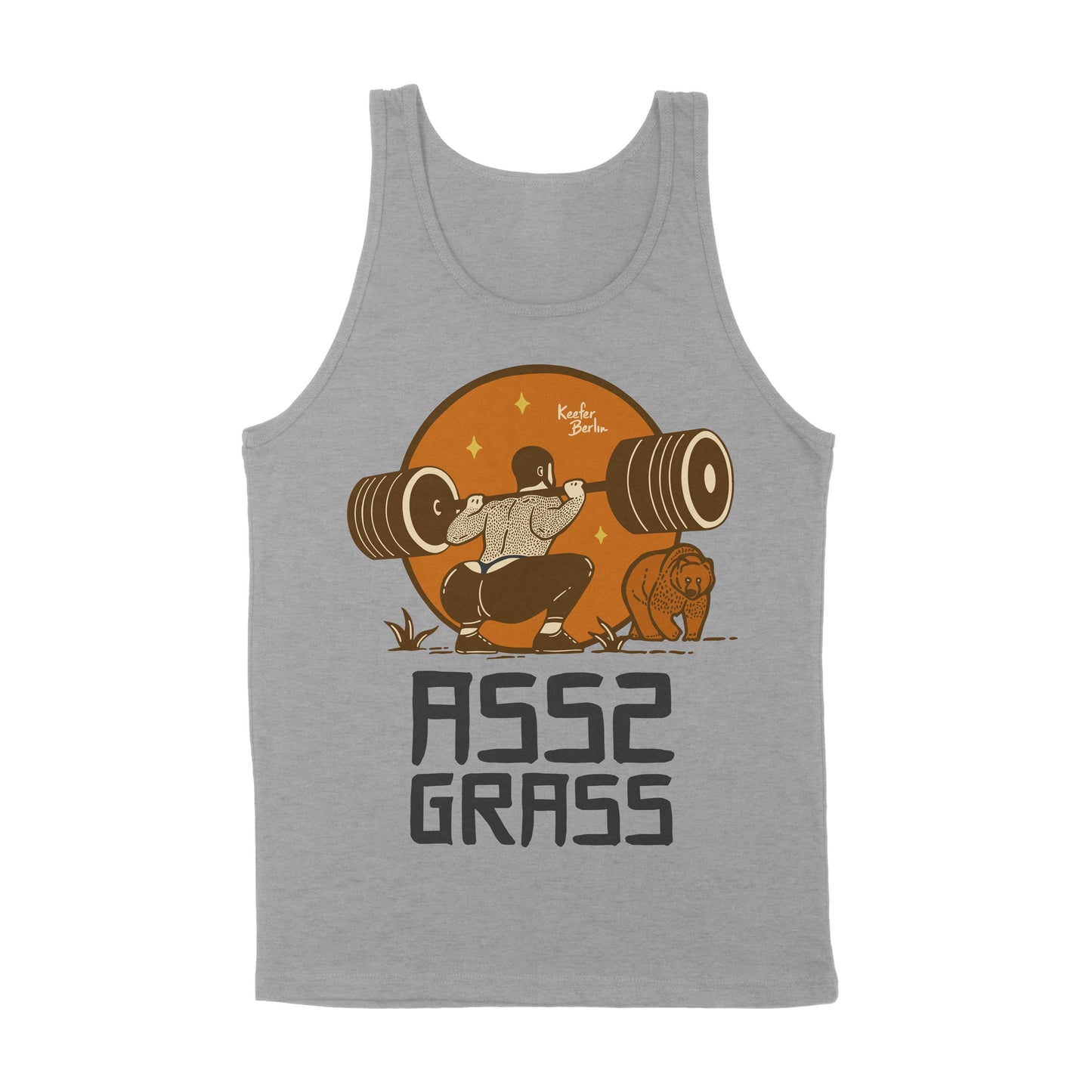 Ass 2 Grass (Bear Edition) Tank Top