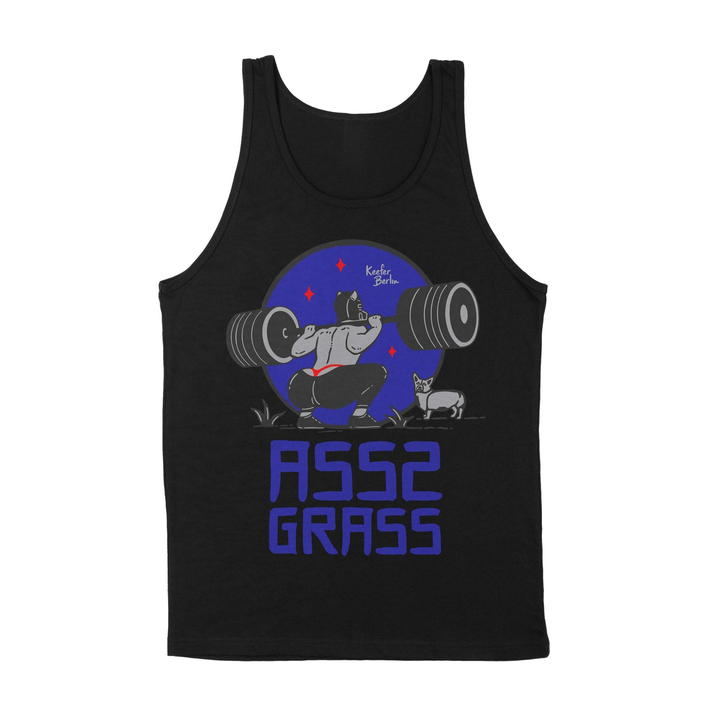 Ass 2 Grass (Pup Edition) Tank Top