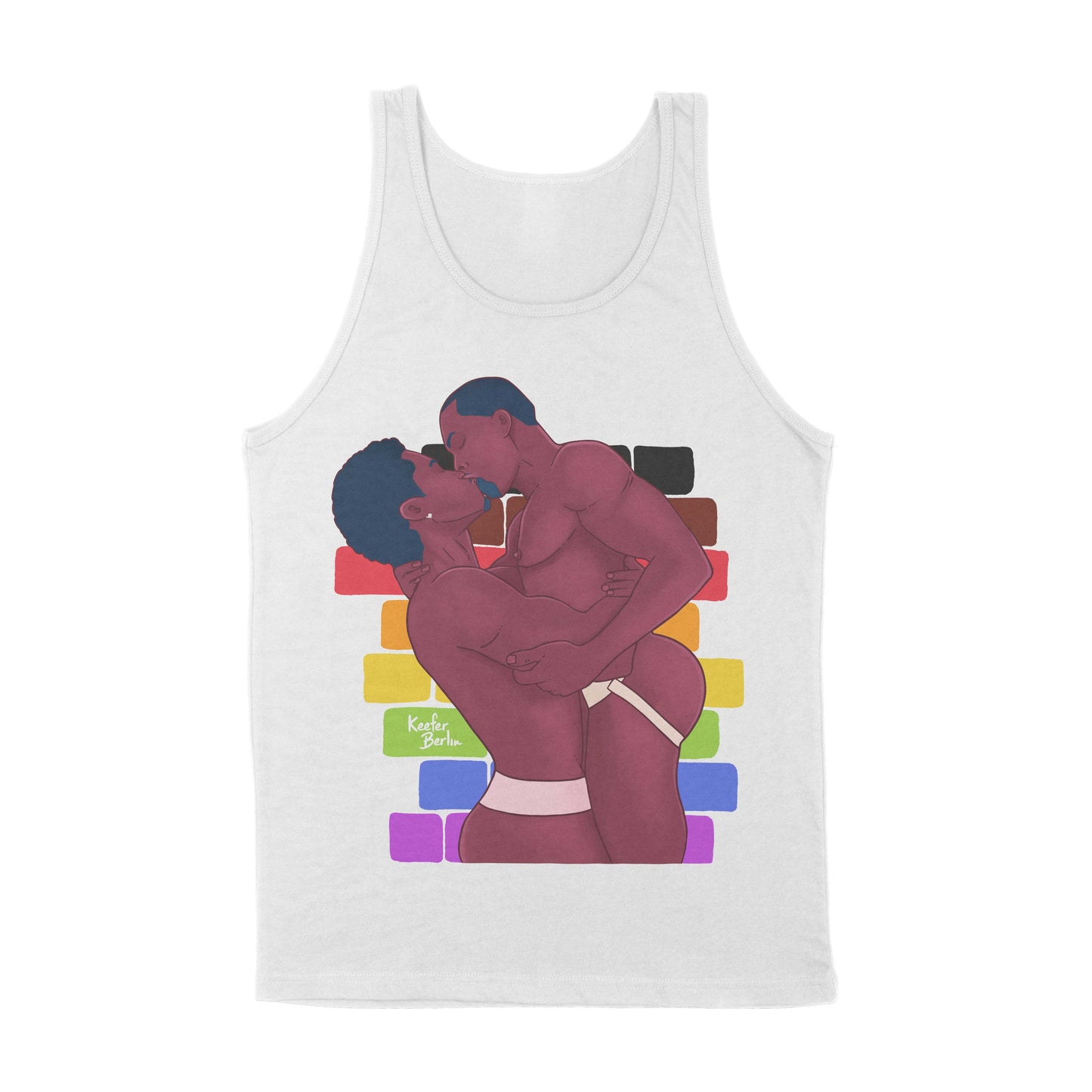 Black Gay Pride Tank Top