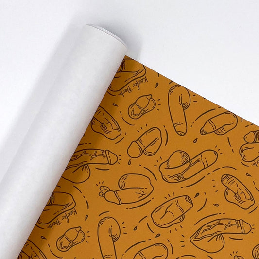 Dicklious (Harvest Gold Edition) Wrapping Paper