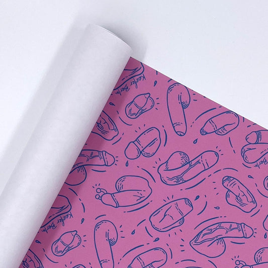 Dicklious (Pink Edition) Wrapping Paper