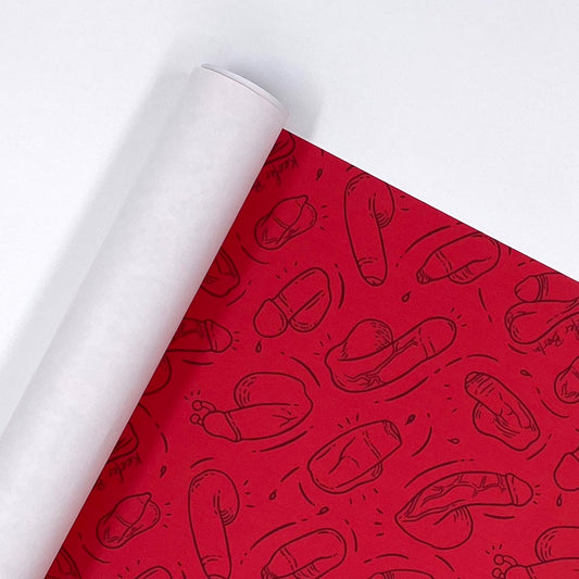 Dicklious (Red Edition) Wrapping Paper