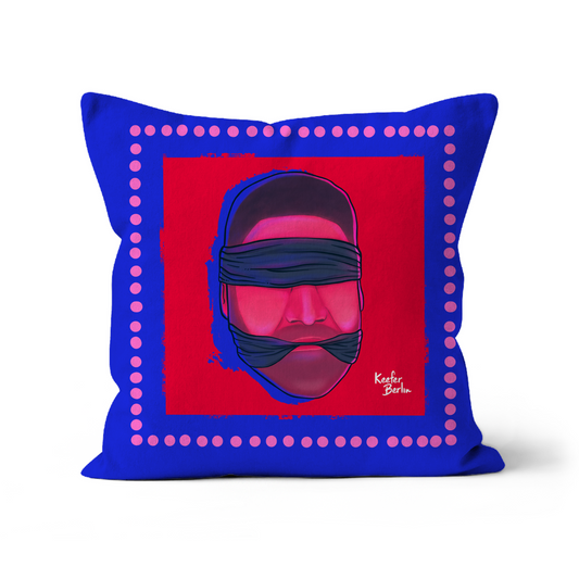 Head Of Amaurophilia Throw Pillow With Insert