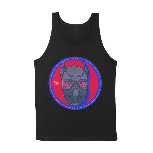 Head Of Puppy Play Fetish Tank Top