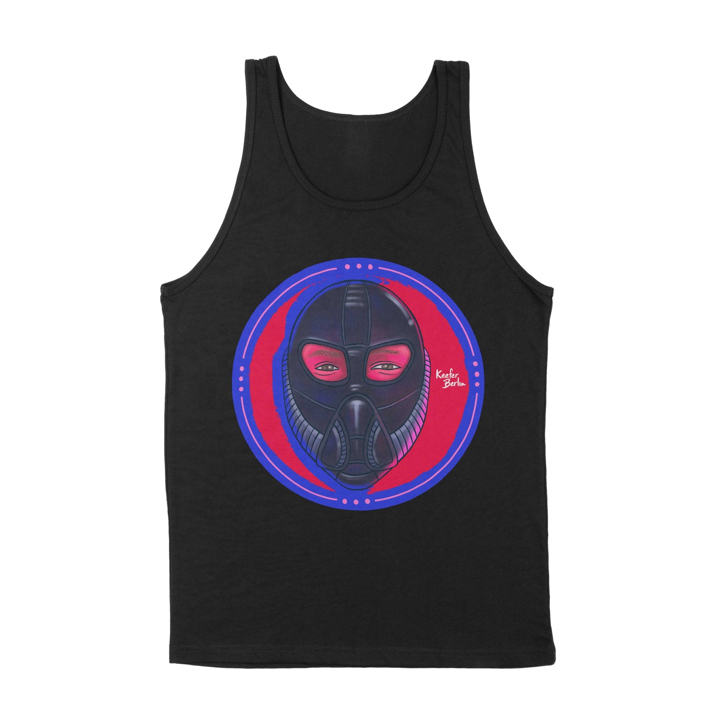 Head Of Rubber Fetish Tank Top