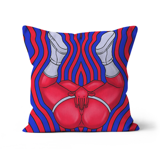 Just A Hole Throw Pillow With Insert