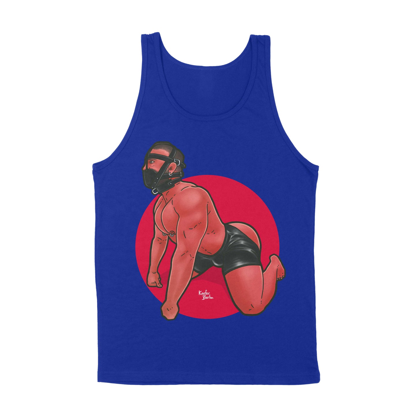 On Your Knees, Boy! Tank Top (Ft. Rock Biggs)