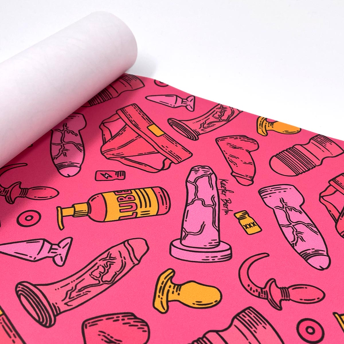 Power Bottom Kit (Bubble Gum Edition) Wrapping Paper