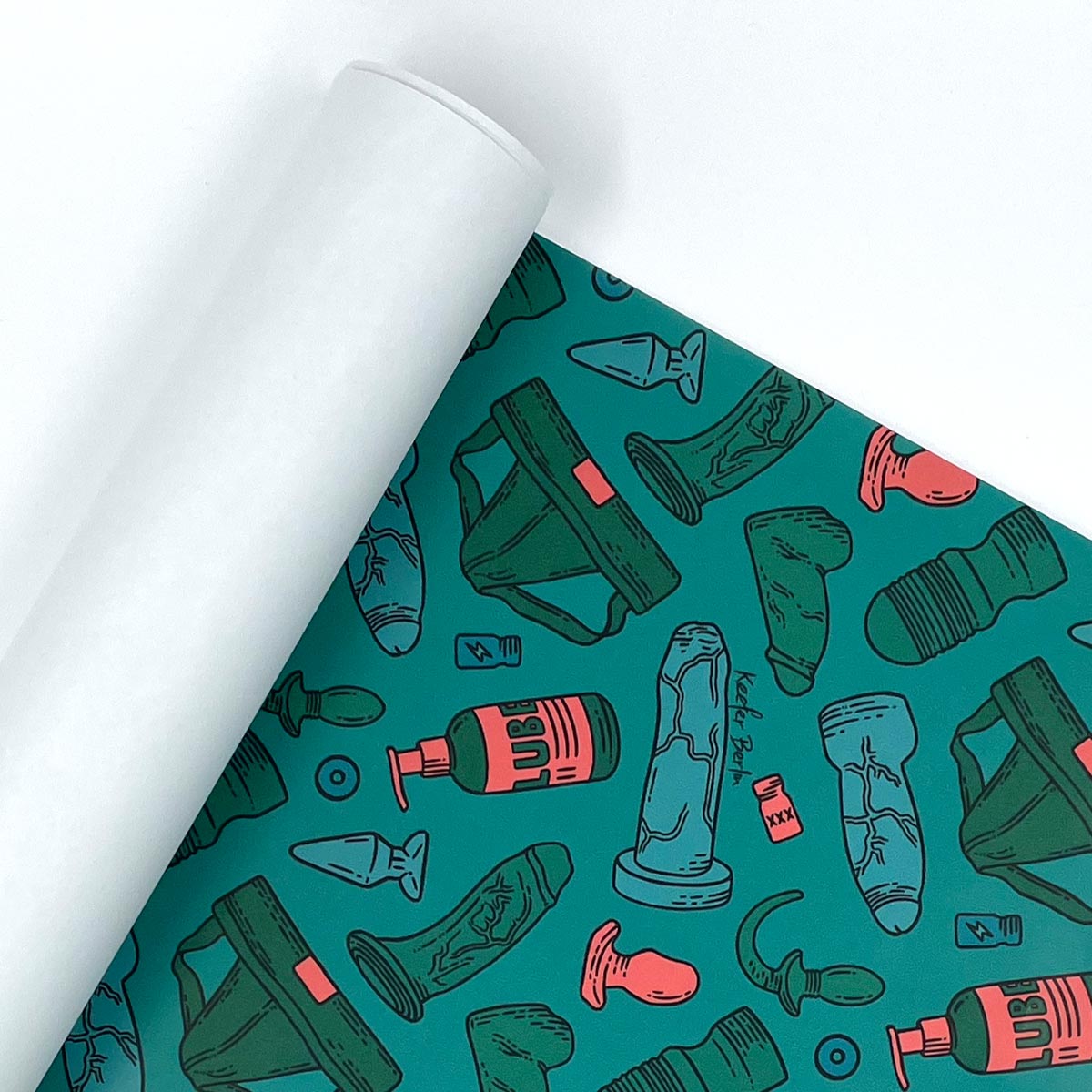 Power Bottom Kit (Cowabunga Edition) Wrapping Paper