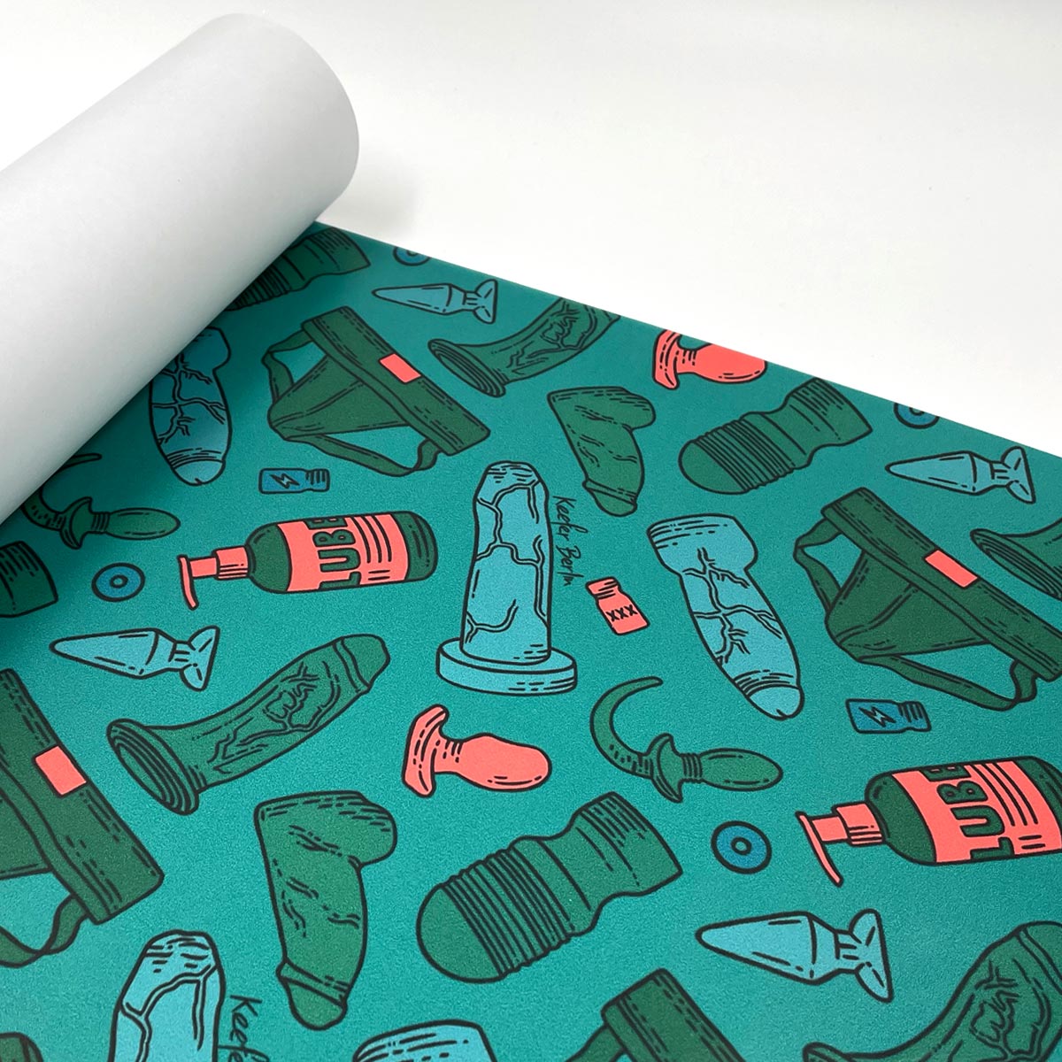 Power Bottom Kit (Cowabunga Edition) Wrapping Paper