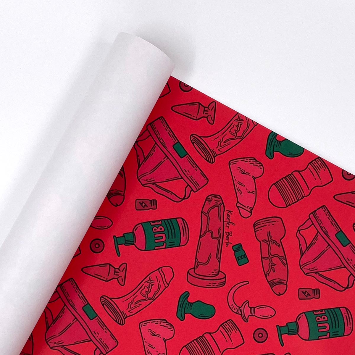 Power Bottom Kit (Xmas Edition) Wrapping Paper