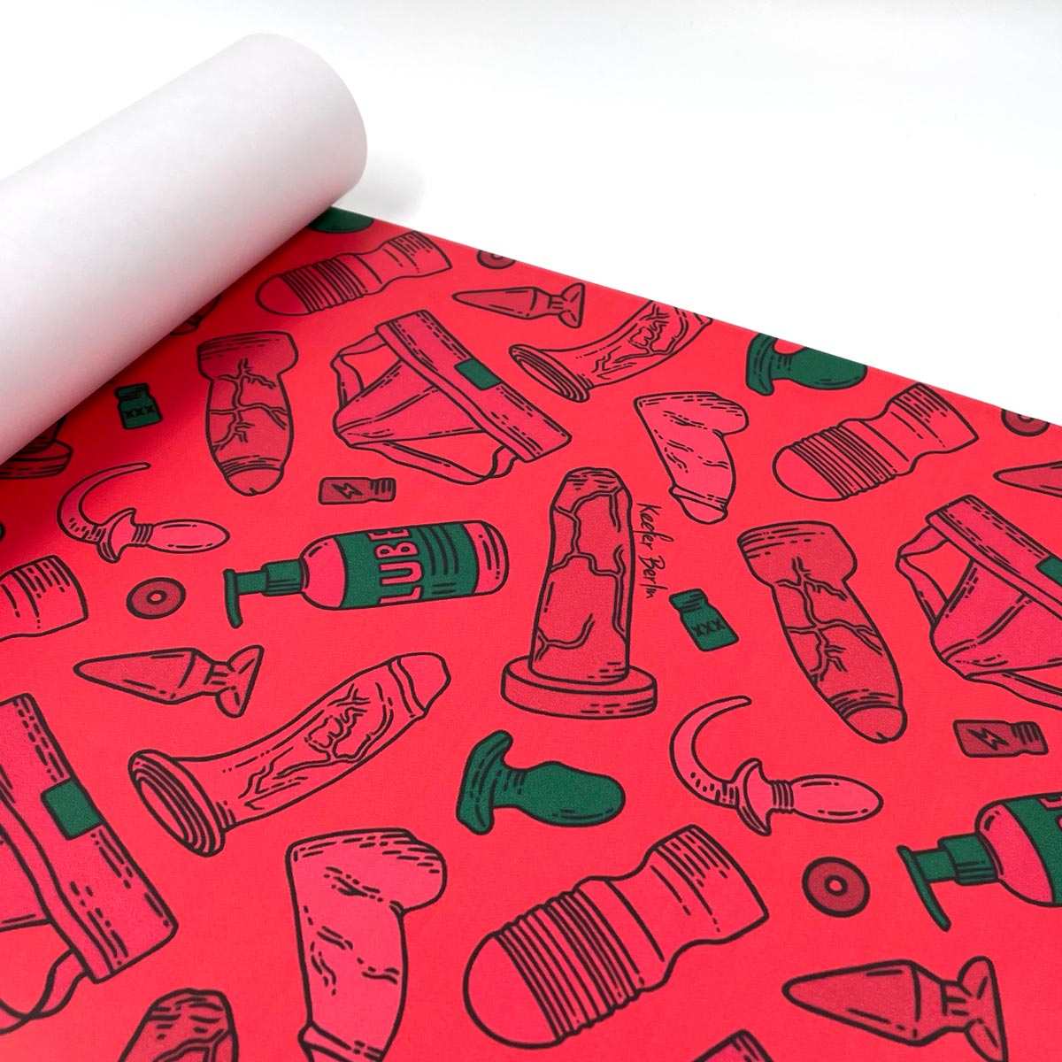 Power Bottom Kit (Xmas Edition) Wrapping Paper