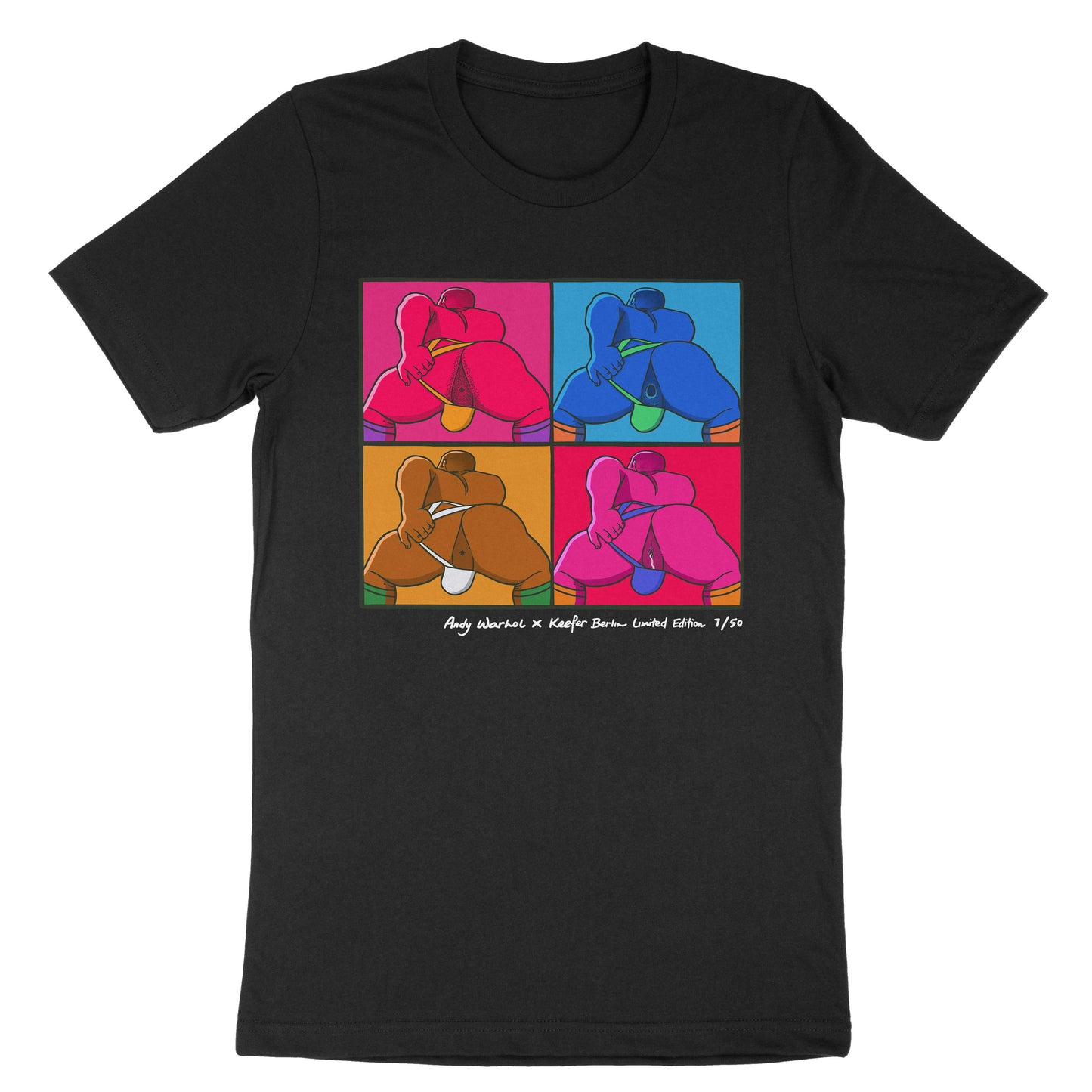 Show Me Your Hole (Andy Warhol Inspired Limited Edition) Special T-Shirt Set