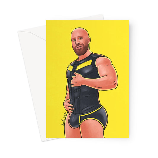 Dirty Macho Greeting Card (Ft. Yuri Tolochko)