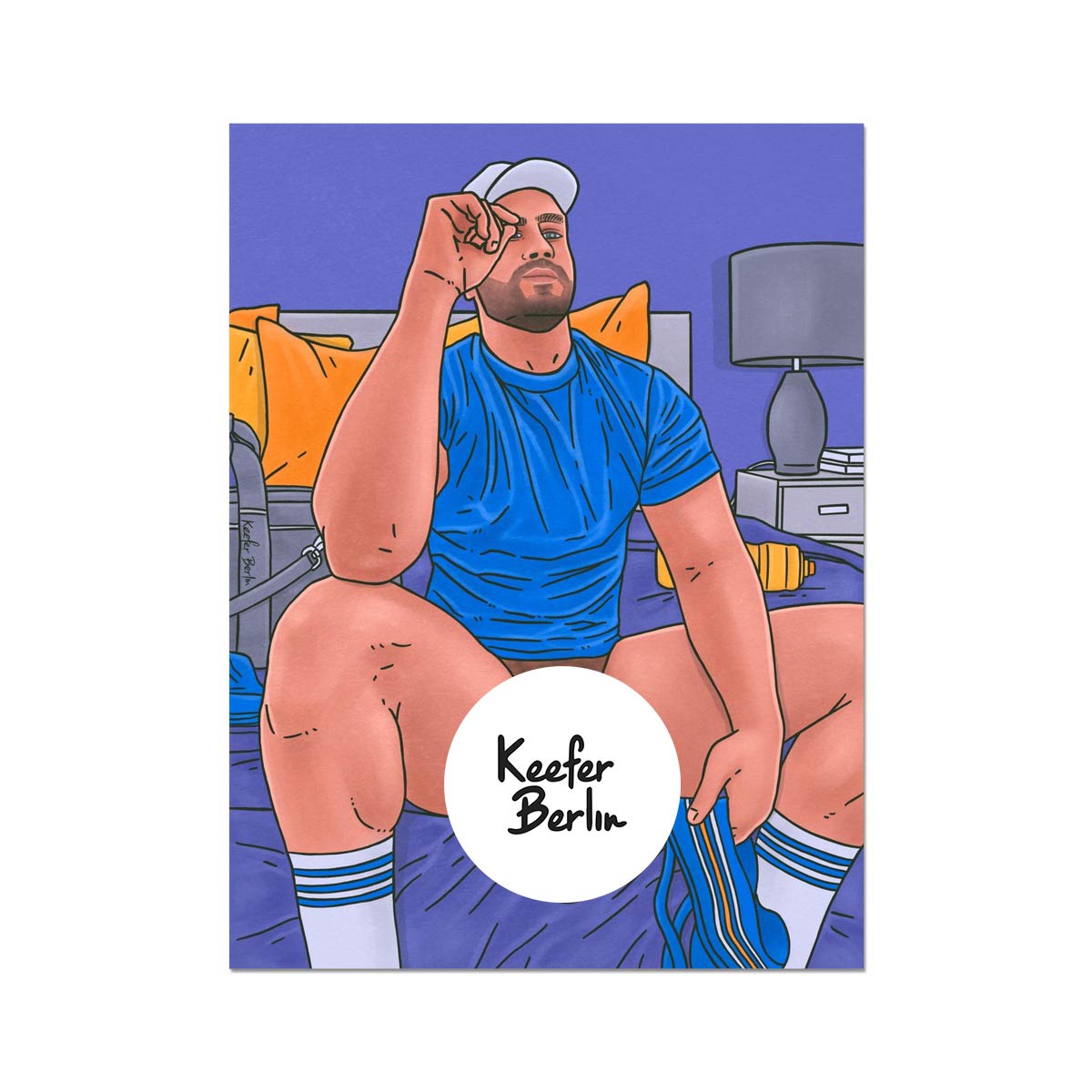 The Stud Art Print (Ft. Dorian Levy)