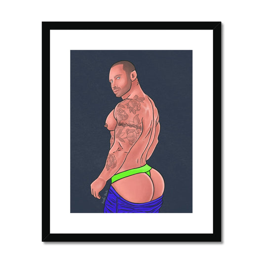 Come Taste My Cake Framed Print (Ft. Scott Cullens)