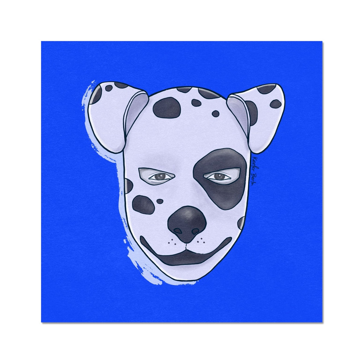 Gay Pup Dalmatian Premium Print