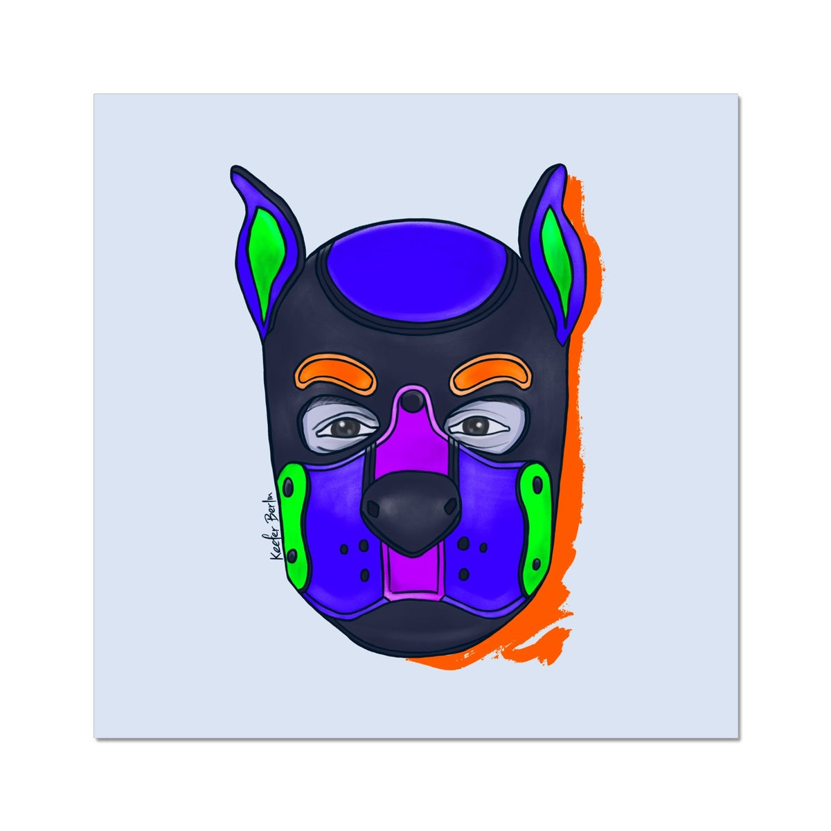 Show Your True Colors Pup Premium Print