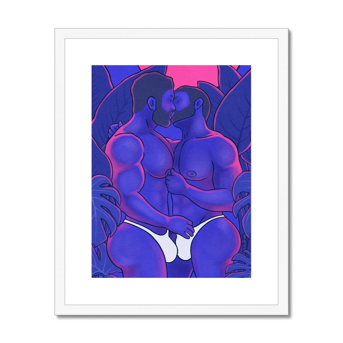 Hot Midsummer Night Framed Print