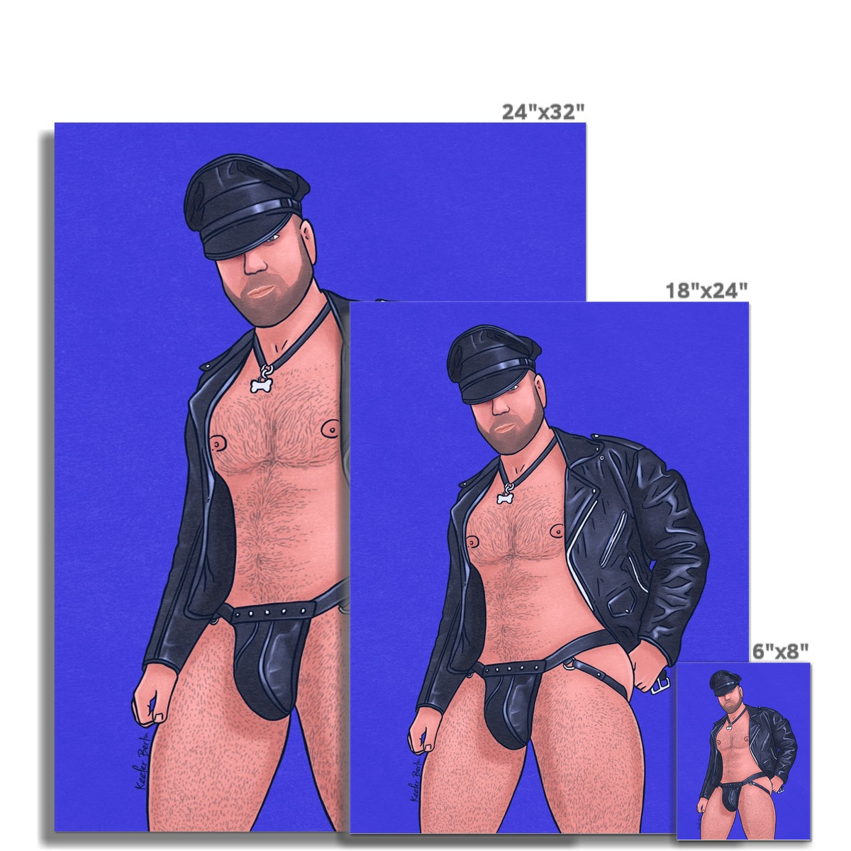 Leather Daddy Premium Print