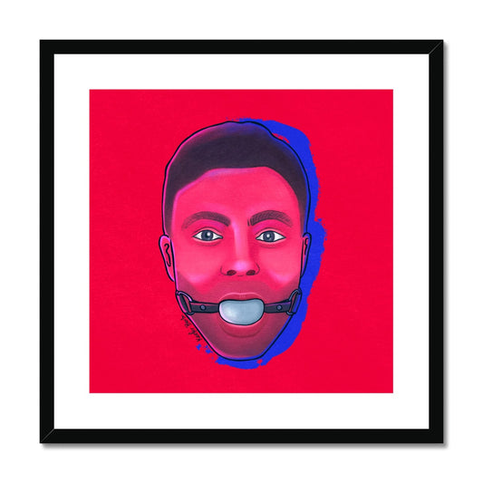 Head Of Gags Framed Print