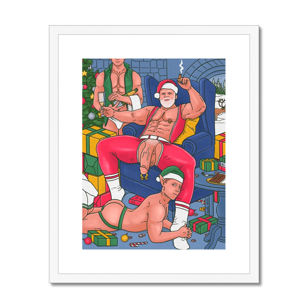 Jingle All The Way Framed Print