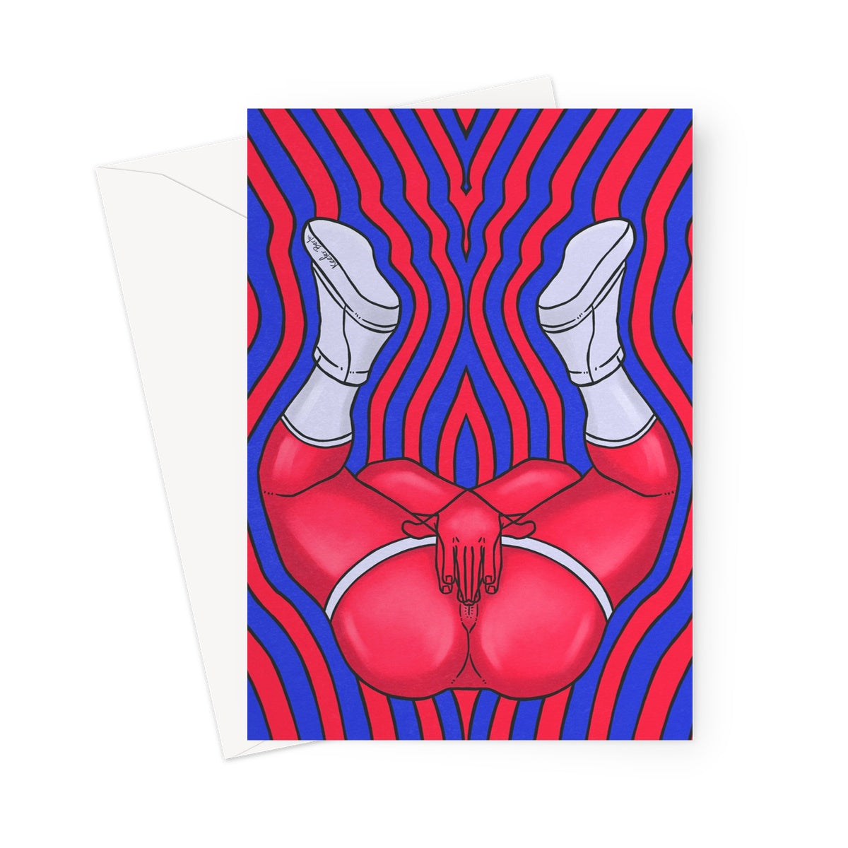 Just A Hole Greeting Card