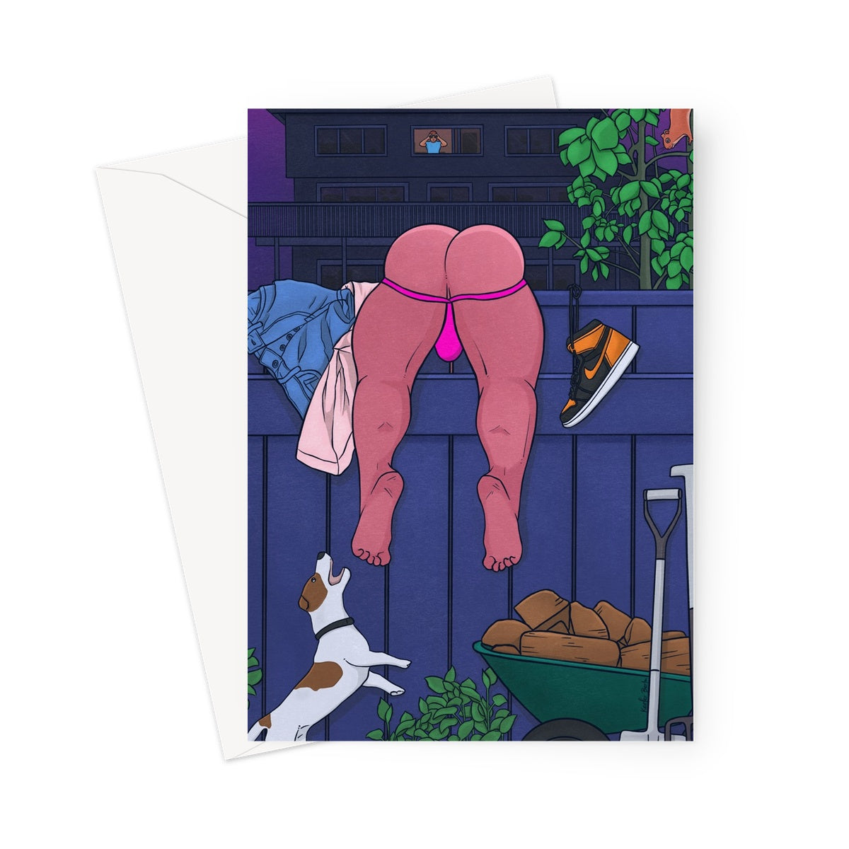 The Secret Lover Greeting Card