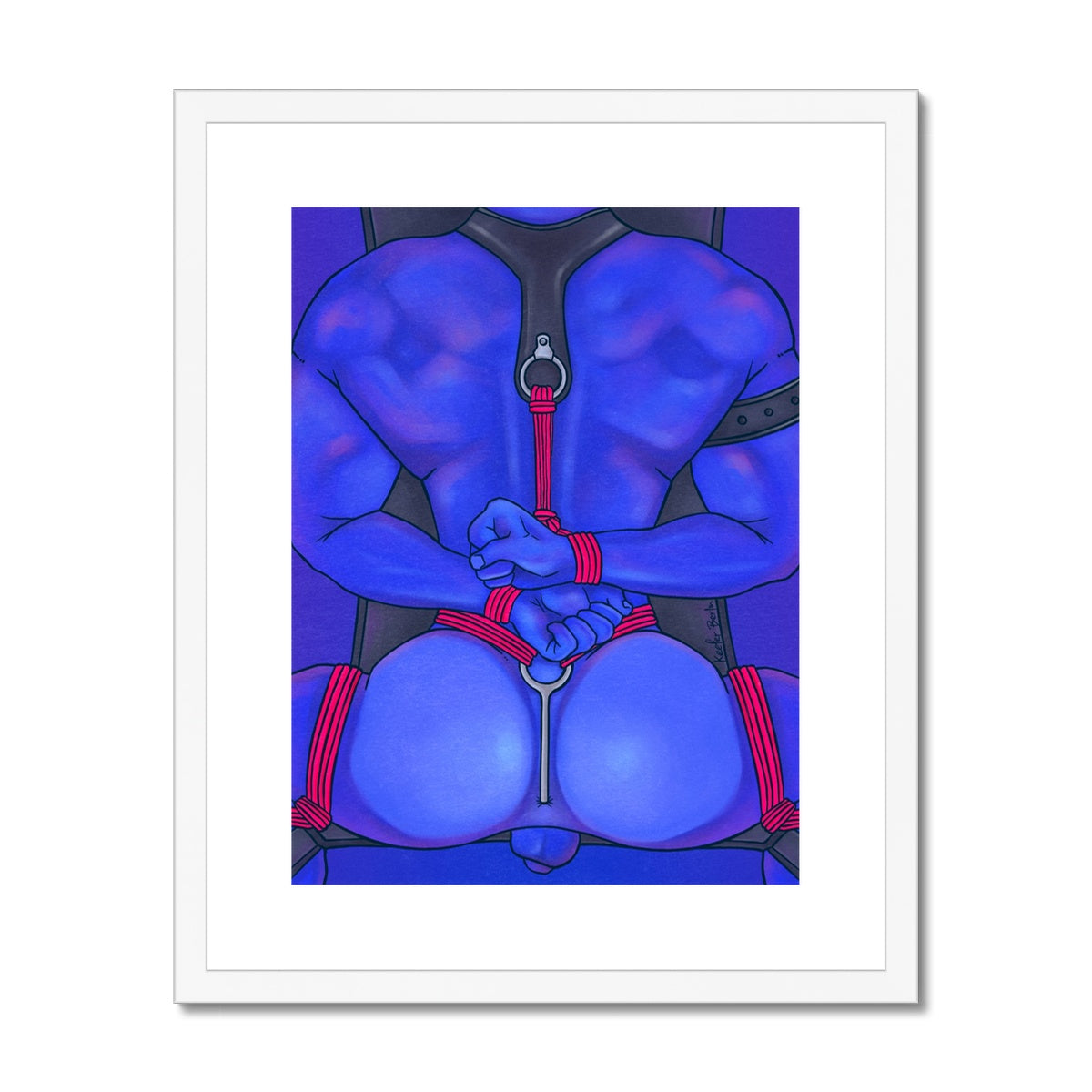 FCK Toy Framed Print