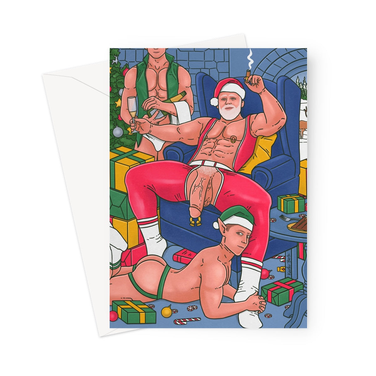 Jingle All The Way Greeting Card