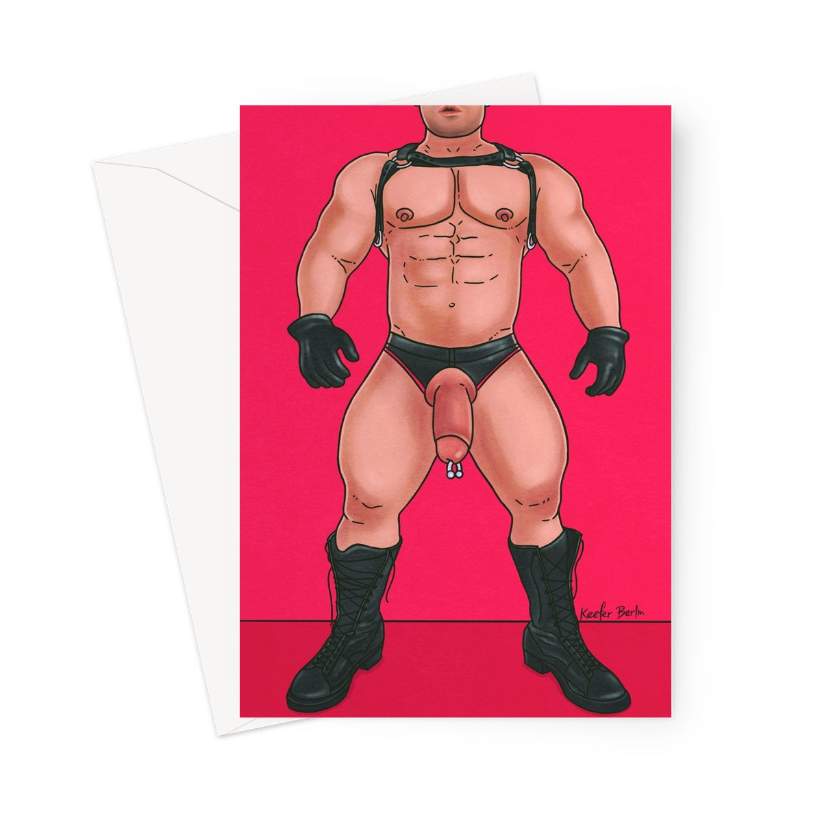 The Ass Destroyer Greeting Card