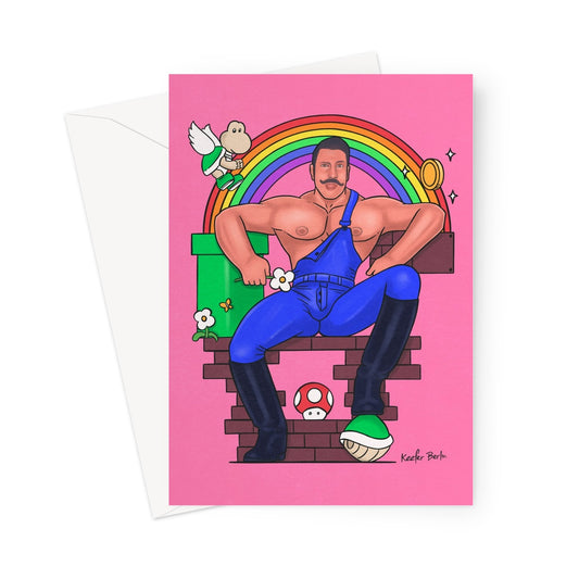 Mario Of Finland Greeting Card