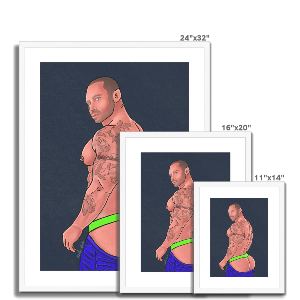 Come Taste My Cake Framed Print (Ft. Scott Cullens)