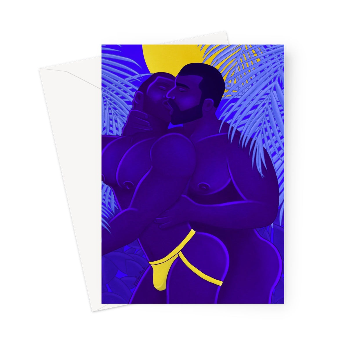 Jungle Fever II Greeting Card