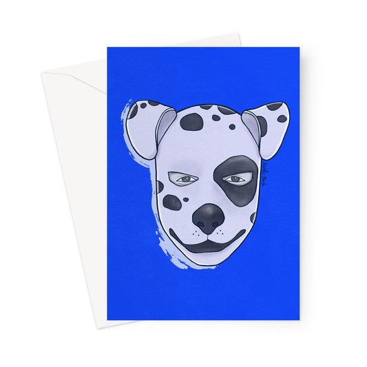 Gay Pup Dalmatian Greeting Card