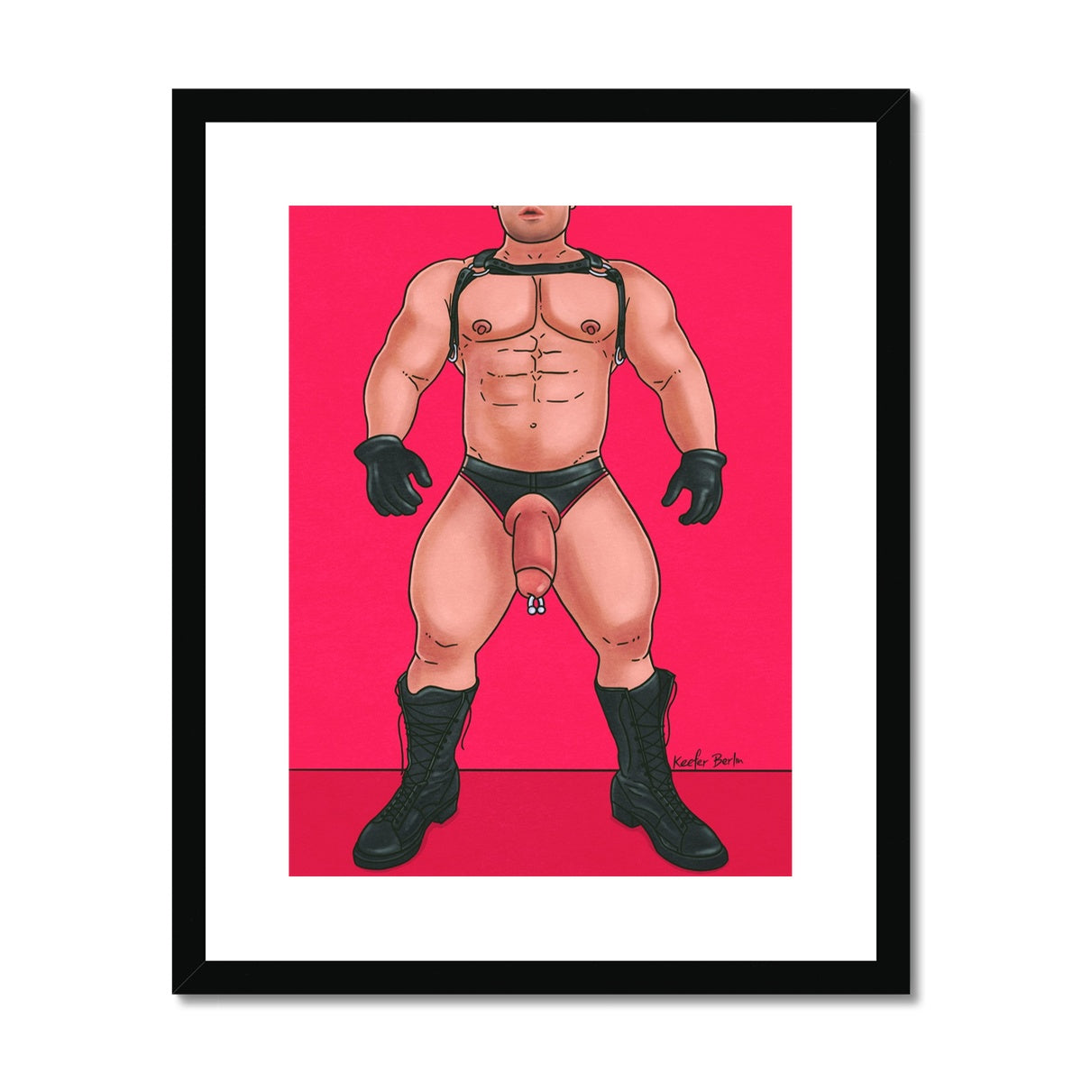 The Ass Destroyer Framed Print