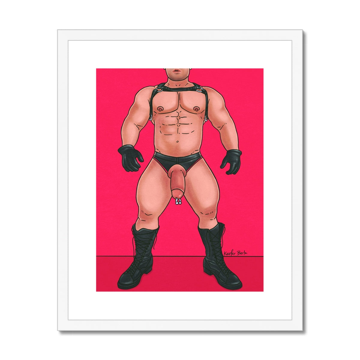 The Ass Destroyer Framed Print