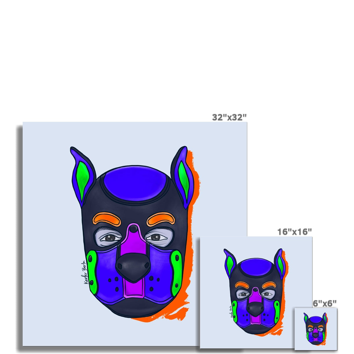 Show Your True Colors Pup Premium Print